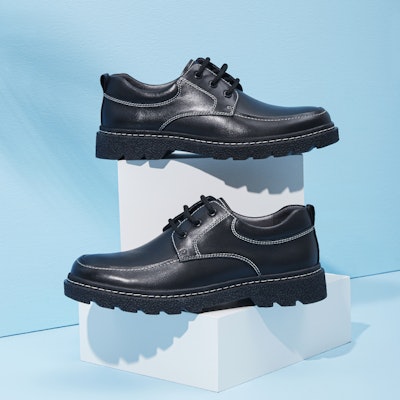 Hotwind Round Toe Thick Sole Dress Leather Shoes 'Black' H20M1102 Order Hotwind Round Toe Thick Sole Dress Leather Shoes 'Black' H20M1102