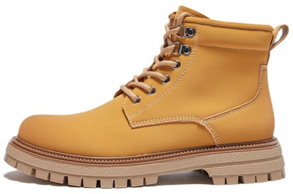 Hotwind Short Martin Boots 'Fashion Casual Yellow' H95M2826 Buy Hotwind Short Martin Boots 'Fashion Casual Yellow' H95M2826