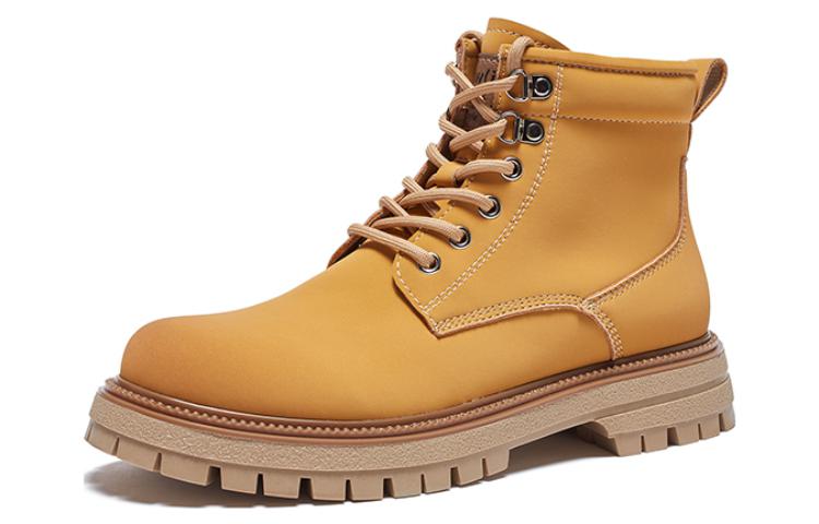 Lookbook ホットウィンド ショートマーチンブーツ 'ファッションカジュアル イエロー' H95M2826