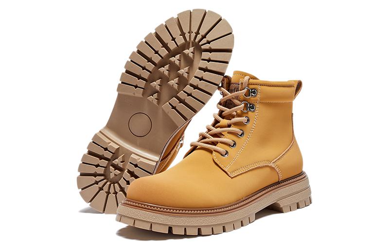 Shop ホットウィンド ショートマーチンブーツ 'ファッションカジュアル イエロー' H95M2826