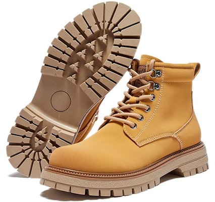 Hotwind Short Martin Boots 'Fashion Casual Yellow' H95M2826 Shop Hotwind Short Martin Boots 'Fashion Casual Yellow' H95M2826