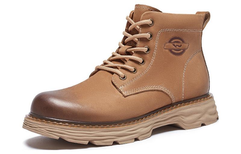 Lookbook Botas Cortas Hotwind Martin de Cuero Marrón H95M2821