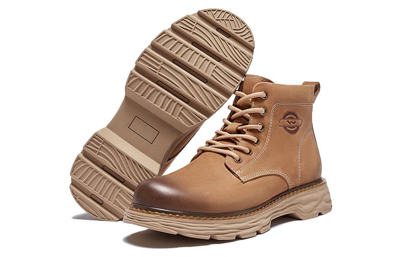 Shop Botas Cortas Hotwind Martin de Cuero Marrón H95M2821