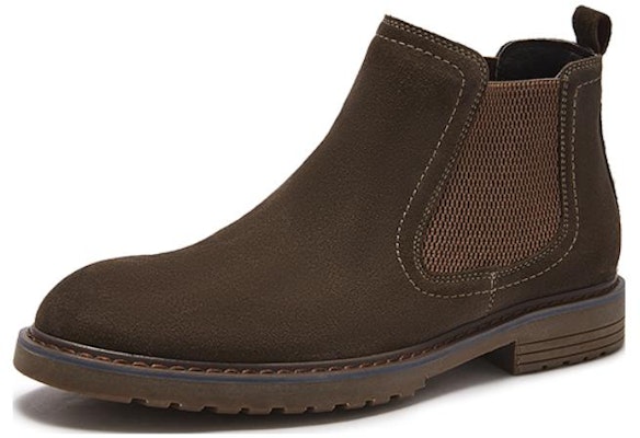 Hotwind Split Cowhide Leather Retro Casual Mid-Ankle Chelsea Boots '3.5cm Men's' H78M2402 Shop Hotwind Split Cowhide Leather Retro Casual Mid-Ankle Chelsea Boots '3.5cm Men's' H78M2402