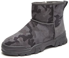 핫윈드 스웨이드 캐주얼 퍼안감 두꺼운 밑창 앵클 스노우 부츠 5cm '그레이' H89M2407 Order 핫윈드 스웨이드 캐주얼 퍼안감 두꺼운 밑창 앵클 스노우 부츠 5cm '그레이' H89M2407