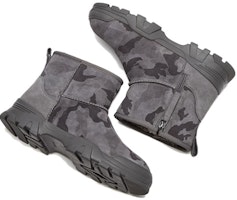 핫윈드 스웨이드 캐주얼 퍼안감 두꺼운 밑창 앵클 스노우 부츠 5cm '그레이' H89M2407 Shop 핫윈드 스웨이드 캐주얼 퍼안감 두꺼운 밑창 앵클 스노우 부츠 5cm '그레이' H89M2407