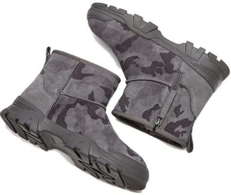 Hotwind Suede Fashion Casual Fleece-Lined Thick Sole Ankle Snow Boots 5cm 'Grey' H89M2407 Shop Hotwind Suede Fashion Casual Fleece-Lined Thick Sole Ankle Snow Boots 5cm 'Grey' H89M2407
