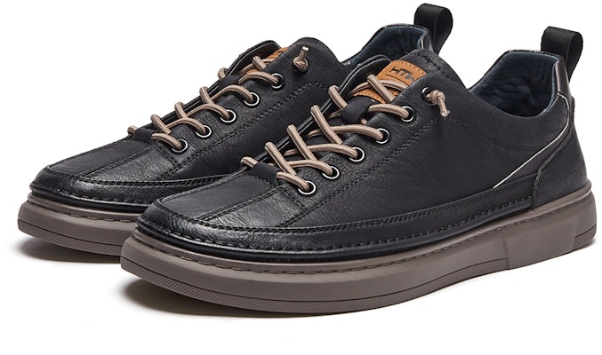 Zapatillas Hotwind Superfiber Cuero Suela Gruesa Bajas 'Casuales y Versátiles' H13M3711 Lookbook Zapatillas Hotwind Superfiber Cuero Suela Gruesa Bajas 'Casuales y Versátiles' H13M3711