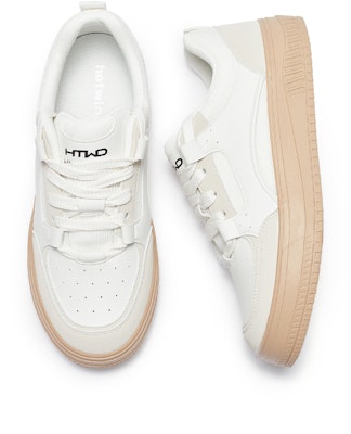 Hotwind Synth Leather Round Toe 'Fashion Versatile Low-Top' H14M3V13 4