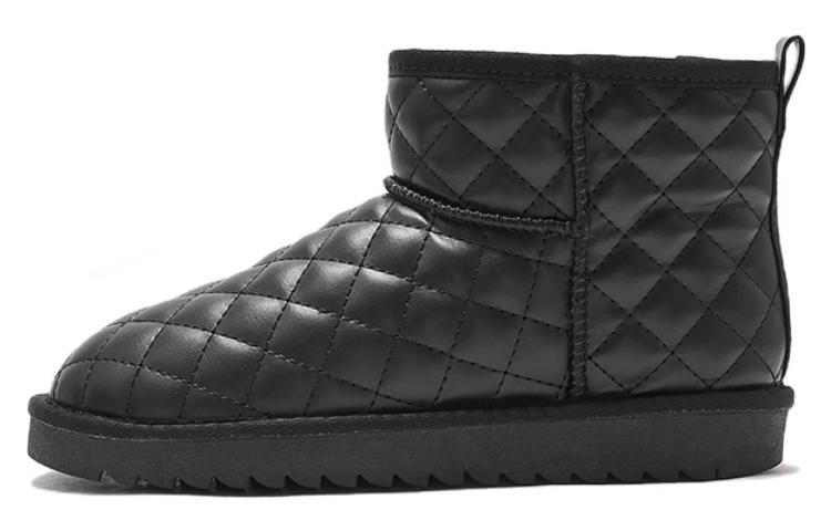 Hotwind Synthetic Leather Casual Comfort Fleece-Lined Snow Boots '3cm Women's' H89W2832