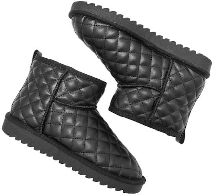 Hotwind Sepatu Bot Salju Kulit Sintetis Wanita Lapis Bulu Nyaman ''3cm'' H89W2832 Lookbook Hotwind Sepatu Bot Salju Kulit Sintetis Wanita Lapis Bulu Nyaman ''3cm'' H89W2832