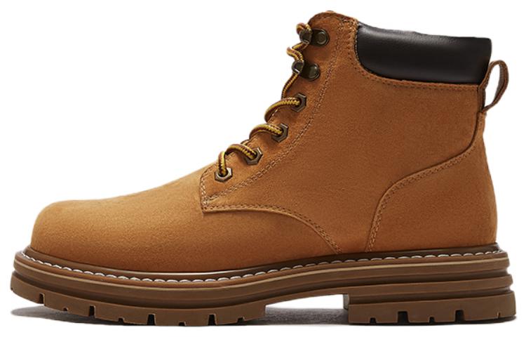 Hotwind Synthetic Leather Casual Versatile Short Mid-Calf Martin Boots 'Men's Edition' H95M2835