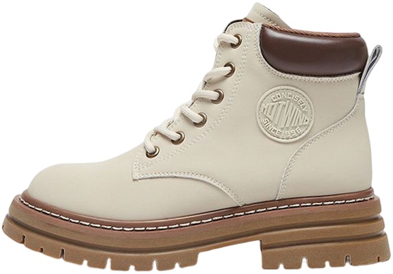 Hotwind Synthetic Leather Fashion Versatile Fleece-Lined Thick Sole Martin Boots '4.5cm Women's' H95W2818 Lookbook Hotwind Synthetic Leather Fashion Versatile Fleece-Lined Thick Sole Martin Boots '4.5cm Women's' H95W2818