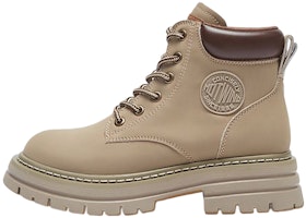 Boots Wanita Hotwind Kulit Sintetik Berbulu Tapak Tebal 4.5cm Versatil. H95W2818 Shop Boots Wanita Hotwind Kulit Sintetik Berbulu Tapak Tebal 4.5cm Versatil. H95W2818