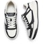 Shop Hotwind Synthetic Leather Low Top 'Multicolor Patchwork' H13M3705