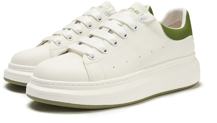 Hotwind 合成皮革拼接厚底低筒鞋 男款 4.5cm H13M3301 4