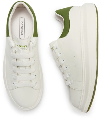 Hotwind 合成皮革拼接厚底低筒鞋 男款 4.5cm H13M3301 5