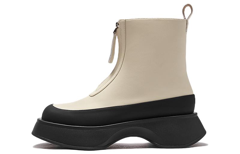 Hotwind Synthetic Leather Round Toe Warm Comfort Ankle Boots 'Women's Short Boot' H82W2493