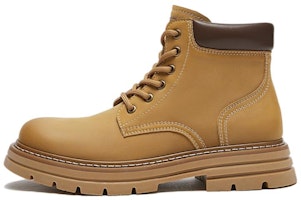 Hotwind Thick Sole Lace-Up Short Martin Boots 'Second Layer Coated Leather Fashion Casual' H95M2836 Hotwind Thick Sole Lace-Up Short Martin Boots 'Second Layer Coated Leather Fashion Casual' H95M2836