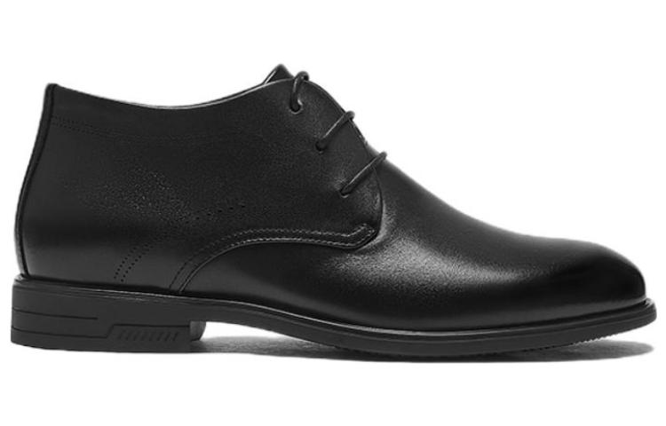 Order Hotwind Kasut Kulit Lembut Kasual Formasi Tali ''Hitam''. H93M2802