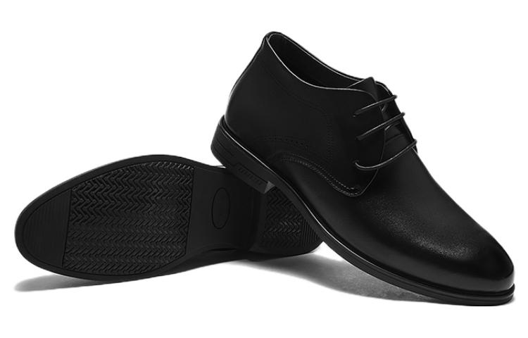 Shop Hotwind Kasut Kulit Lembut Kasual Formasi Tali ''Hitam''. H93M2802