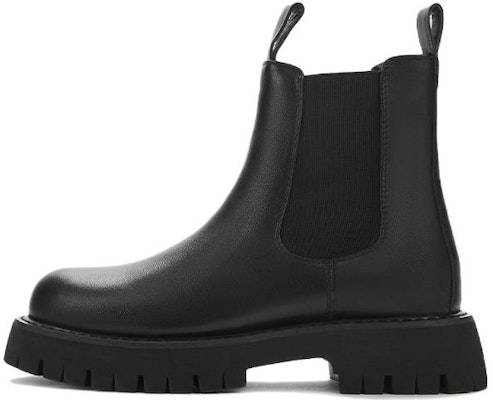 Hotwind Top Grain Leather Fashion Casual All-Match Chelsea Boots 'Black 4.5cm' H95M1455 Buy Hotwind Top Grain Leather Fashion Casual All-Match Chelsea Boots 'Black 4.5cm' H95M1455