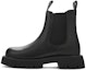 Buy Hotwind Top Grain Leather Fashion Casual All-Match Chelsea Boots 'Black 4.5cm' H95M1455