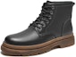 Order Hotwind Top Grain Leather Thick Sole Lace-Up Ankle Boots '4cm Men' H95M2457
