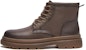 Hotwind Top Grain Leather Thick Sole Lace-Up Ankle Boots '4cm Men' H95M2457