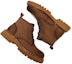 Lookbook Hotwind Top Layer Cowhide Fashion Casual Lace-Up Comfortable Ankle Martin Boots 'Brown' H95M2403