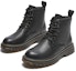 Lookbook Botas Martin Negras de Piel de Vaca con Cordones y Punta Redonda para Hombre H95M2850