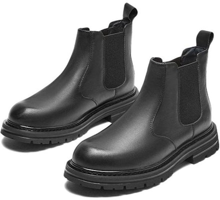 Hotwind头层牛皮休闲鞋‘黑色切尔西靴’ H95M2833 Lookbook Hotwind头层牛皮休闲鞋‘黑色切尔西靴’ H95M2833