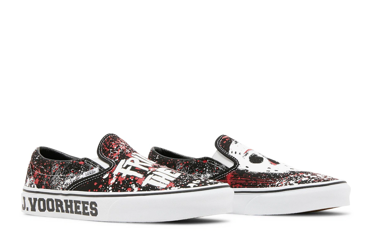 House of Terror x Vans Classic Slip-On 'Friday The 13th'
