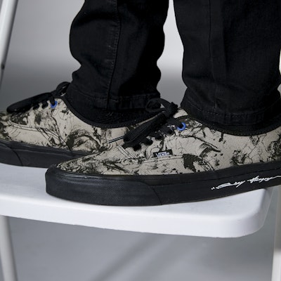 Hua Tunan x Vans Authentic Tahun Harimau 'Hitam' VN000QERBLK 4