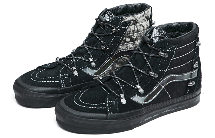 Lookbook Hua Tunan x Vans Sk8-Hi Echo DX Tahun Harimau 'Hitam' VN0A7Q5OBLK