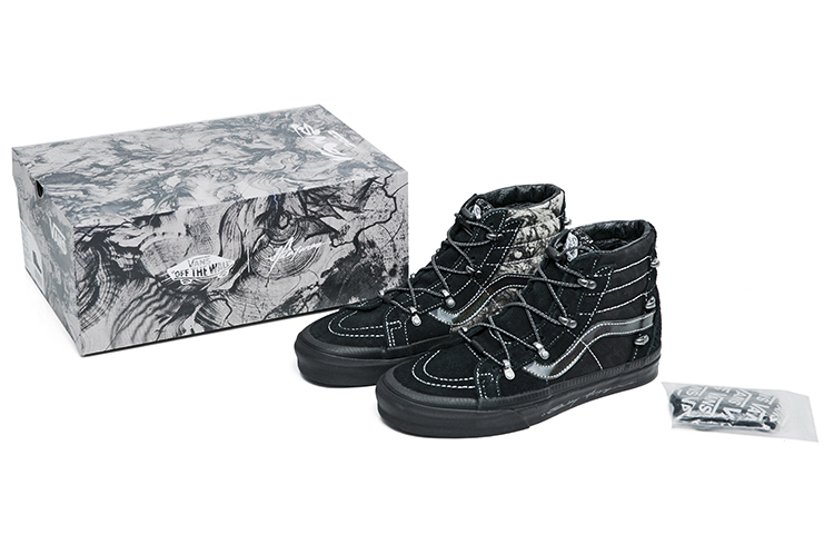 Details for Hua Tunan x Vans Sk8-Hi Echo DX Tahun Harimau 'Hitam' VN0A7Q5OBLK