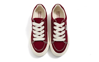 環球 HUANQIU 學生 小眾百搭 休閒 板鞋 女 帆布鞋 酒紅色 Order 環球 HUANQIU 學生 小眾百搭 休閒 板鞋 女 帆布鞋 酒紅色