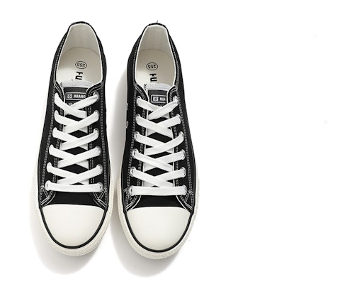 Huanqiu Canvas Low 'Black' H7066 Order Huanqiu Canvas Low 'Black' H7066