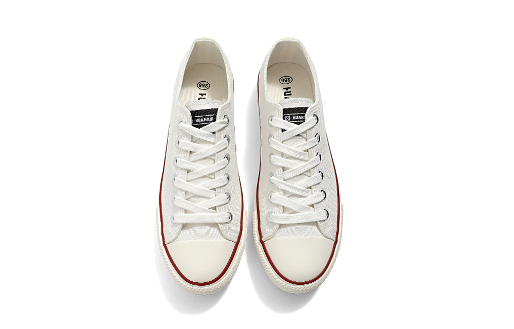 Huanqiu Canvas Low 'White Purple' 圖 2