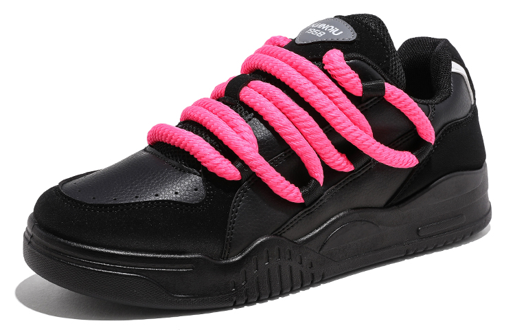 Huanqiu Casual Low-Top 'Black Pink' 圖 2