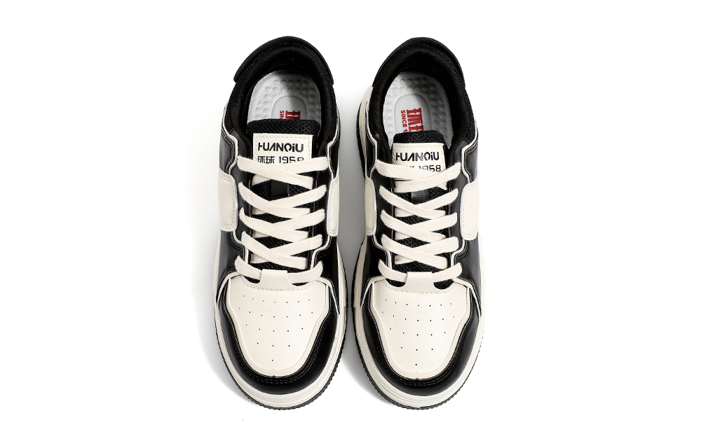 Huanqiu Casual Sneakers 'Beige Black' 圖 2