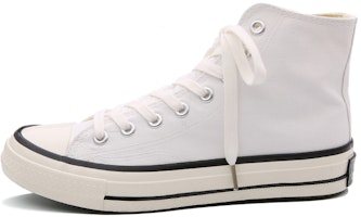 Huanqiu High-Top Canvas 'Simple White' H19801W Huanqiu High-Top Canvas 'Simple White' H19801W