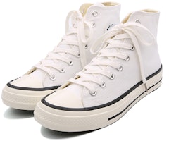 Huanqiu High-Top Canvas 'Putih Sederhana' H19801W Lookbook Huanqiu High-Top Canvas 'Putih Sederhana' H19801W