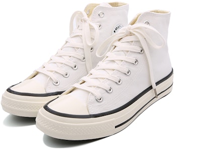 Huanqiu High-Top Canvas 'Putih Sederhana' H19801W Lookbook Huanqiu High-Top Canvas 'Putih Sederhana' H19801W