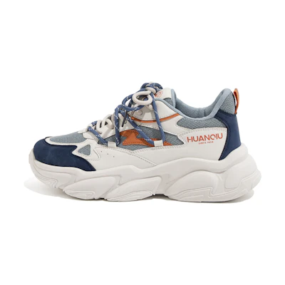 Huanqiu Low-Top 'Beige Blue Orange'
