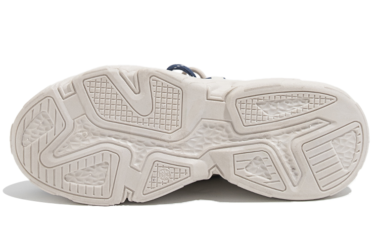 Huanqiu Low-Top 'Beige Blue Orange' 圖 5