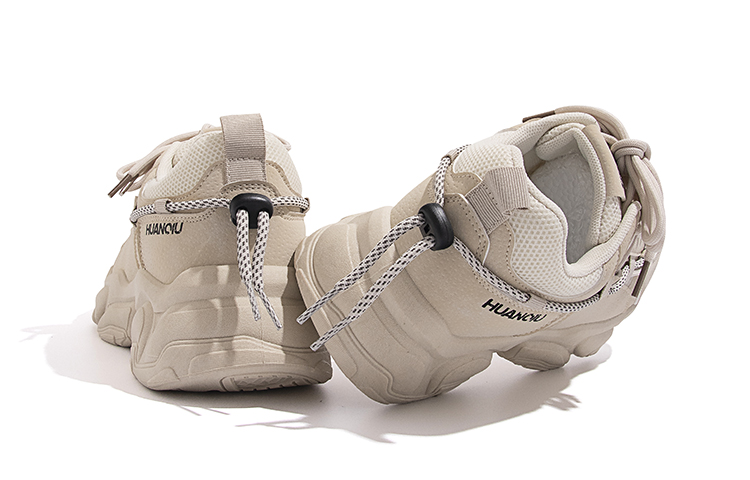 Huanqiu Low-Top 'Beige Patchwork Mesh' 圖 4