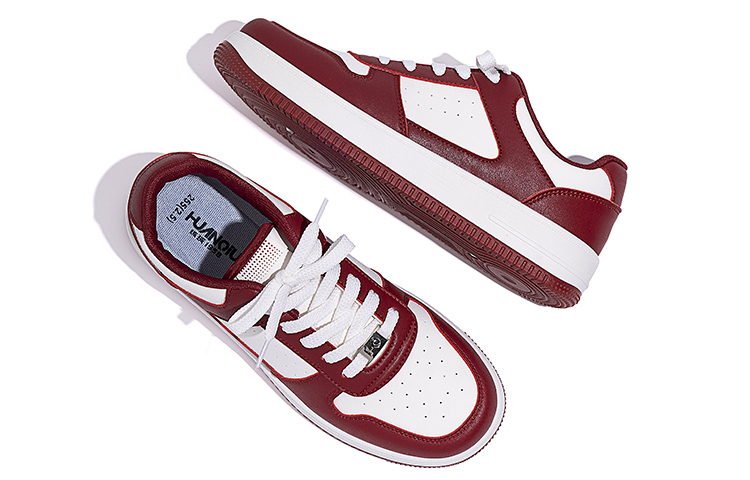 Shop Huanqiu Low-Top 'Casual White' - Zapatillas Bajas Blancas Casual ZHQ-HY096WR