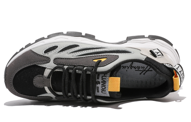 Huanqiu Low-Top 'Grey Patchwork Mesh' 圖 3