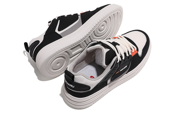 Huanqiu Low-Top 'White Black' 圖 5